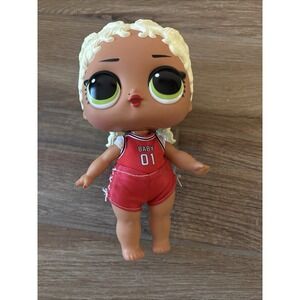 LOL MC Swag Big Baby Sister Large Head Vinyl Fashion Baby Doll 11" Tall
